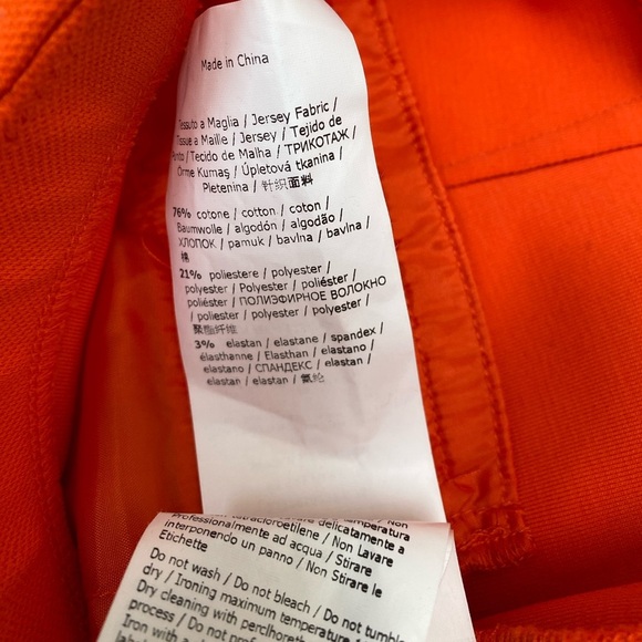 MAX MARA SPORTMAX - FELIX Orange Trousers - Picture 10 of 15